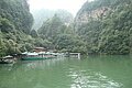 Zhangjiajie Internat. Country Music Festival 2011 - Musikkapelle Bayrisch China Express - Reiseimpressionen - Boote auf einem See