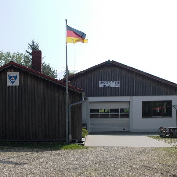 Stocksporthalle Außenansicht