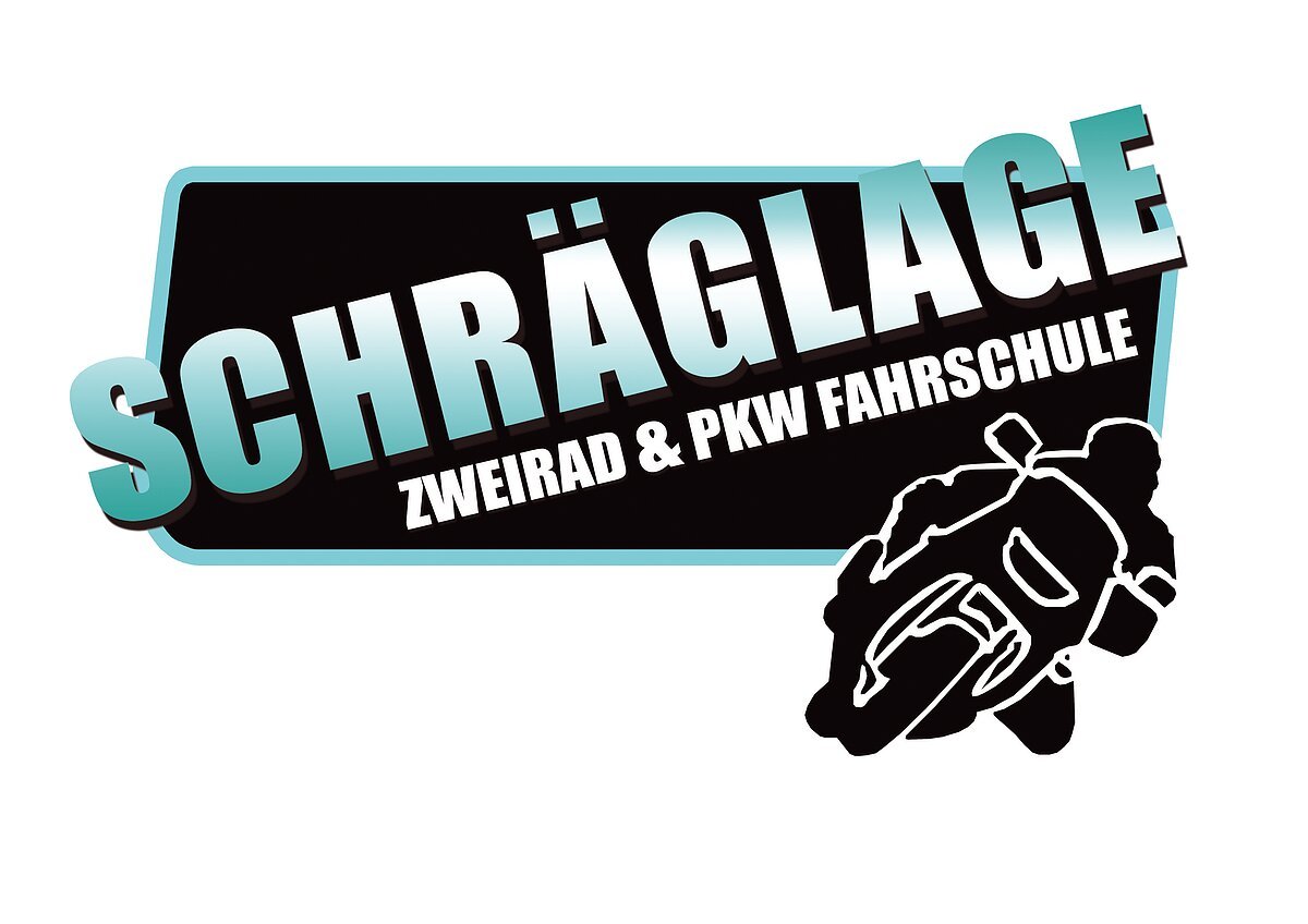 Fahrschule Schräglage Logo der Fahrschule Schräglage - Zweirad & PKW Fahrschule