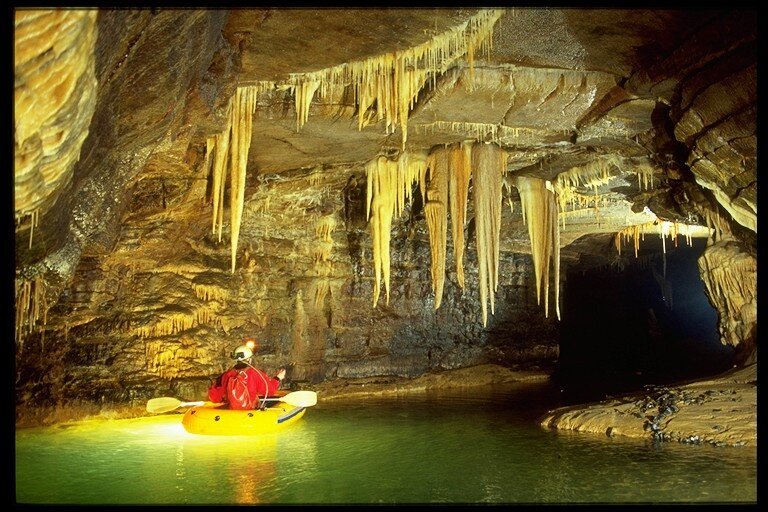 Höhlensee der Mühlbachquellhöhle